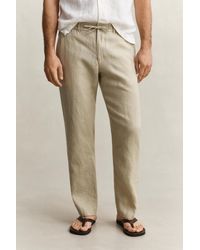 GANT - Linen Pants - Lyst