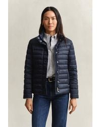 GANT - Light Down Jacket - Lyst