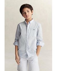 GANT - Teens Teen Boys Shield Poplin Shirt - Lyst