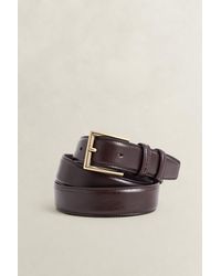 GANT - Polished Leather Belt - Lyst