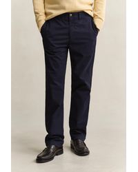 GANT - Classic Regular Chinos Evening - Lyst