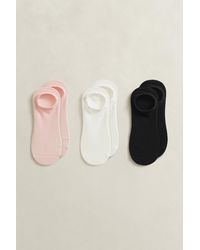 GANT - 3-Pack Ribbed Low-Cut Socks - Lyst