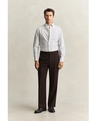 GANT - Wool Suit Pants - Lyst