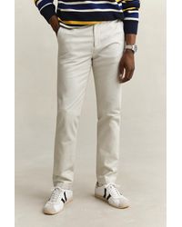 GANT - Slim Fit Smart Chinos - Lyst