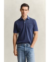 GANT - Sunfaded Polo Shirt Persian - Lyst