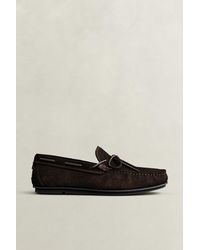 GANT - Wilmon Suede Loafers Dark - Lyst