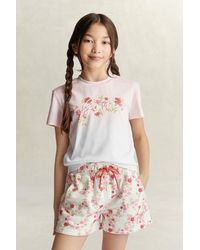 GANT - Teens Teen Girls Floral Graphic T-Shirt Light - Lyst