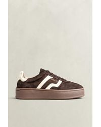 GANT - Cuzmani Suede Sneakers Dark - Lyst