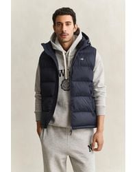 GANT - Active Cloud Vest Evening - Lyst