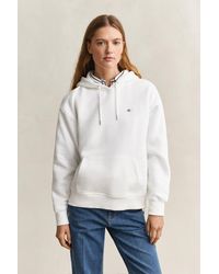 GANT - Shield Hoodie - Lyst