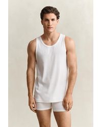 GANT - 2-Pack Tank Top - Lyst