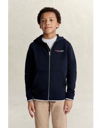 GANT - Teens Teen Boys Graphic Zip Hoodie Evening - Lyst
