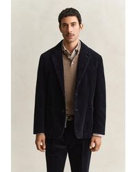 GANT - Corduroy Suit Jacket Evening - Lyst
