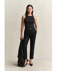 GANT - Slim Fit Slacks - Lyst