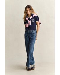 GANT - X Yale T-Shirt Classic - Lyst