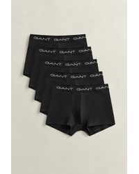 GANT - Slim Fit Stretch Cotton Jersey Trunks 5-Pack - Lyst