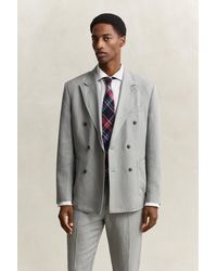 GANT - Lyocell Linen Suit Jacket - Lyst