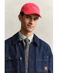 GANT - Shield Cotton Twill Cap - Lyst