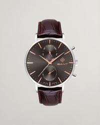 GANT - Park Hill Day-date Ii Wristwatch - Lyst