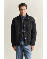 GANT - Quilted Jacket - Lyst