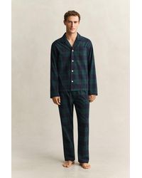 GANT - Checked Pajama Set Gift Box Tartan - Lyst