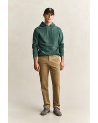 GANT - Regular Corduroy Chinos Light Taupe - Lyst
