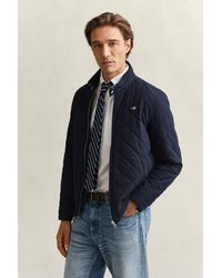 GANT - Water-Repellent Quilted Jacket - Lyst