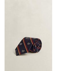 GANT - X Yale Crest Tie Marine - Lyst
