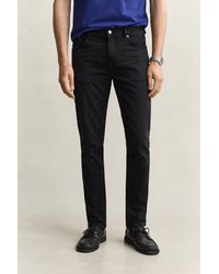 GANT - Slim Fit Jeans Broken In - Lyst