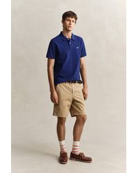 GANT - Classic Chino Shorts Dark - Lyst
