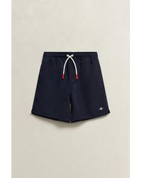 GANT - Teens Teen Boys Shield Swimshorts Evening - Lyst