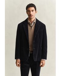 GANT - Corduroy Suit Jacket Evening - Lyst