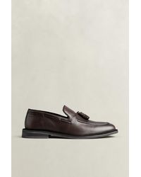 GANT - Lozham Leather Loafers Dark - Lyst