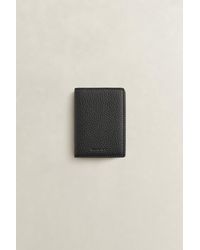 GANT - Leather Bifold Card Holder - Lyst