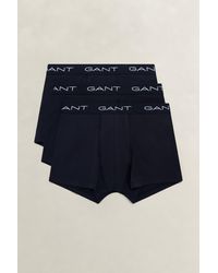 GANT - Teens Teen Boys 3-Pack Boxer Briefs Evening - Lyst