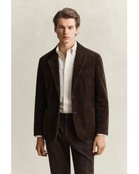 GANT - Corduroy Suit Jacket - Lyst