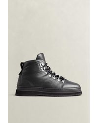 GANT - Blistown Leather Boots - Lyst