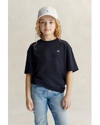 GANT - Teens Teen Girls Shield T-Shirt Evening - Lyst