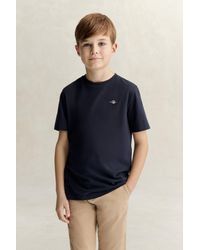 GANT - Teens Shield T-Shirt Evening - Lyst
