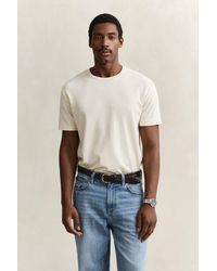 GANT - Interlock T-Shirt - Lyst