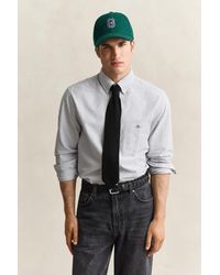 GANT - Classic Regular Striped Oxford Shirt Persian - Lyst