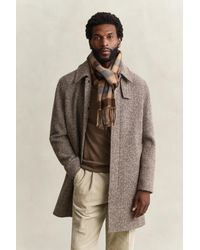 GANT - Wool Car Coat - Lyst