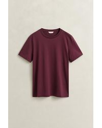 GANT - Pima Cotton T-Shirt - Lyst