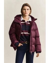 GANT - Mid Padded Jacket - Lyst
