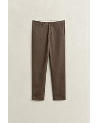 GANT - Classic Slim Chinos - Lyst