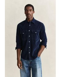 GANT - Corduroy Rodeo Shirt - Lyst