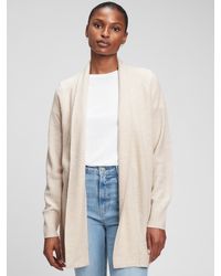 open front sherpa sweater
