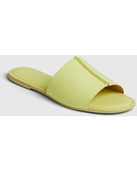 gap leather slides