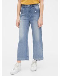 gap wide leg jeans