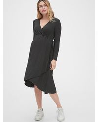 gap black and white dress
